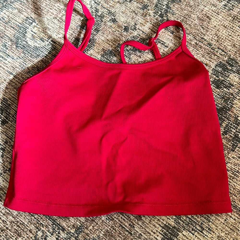 Red Women's Tank Top